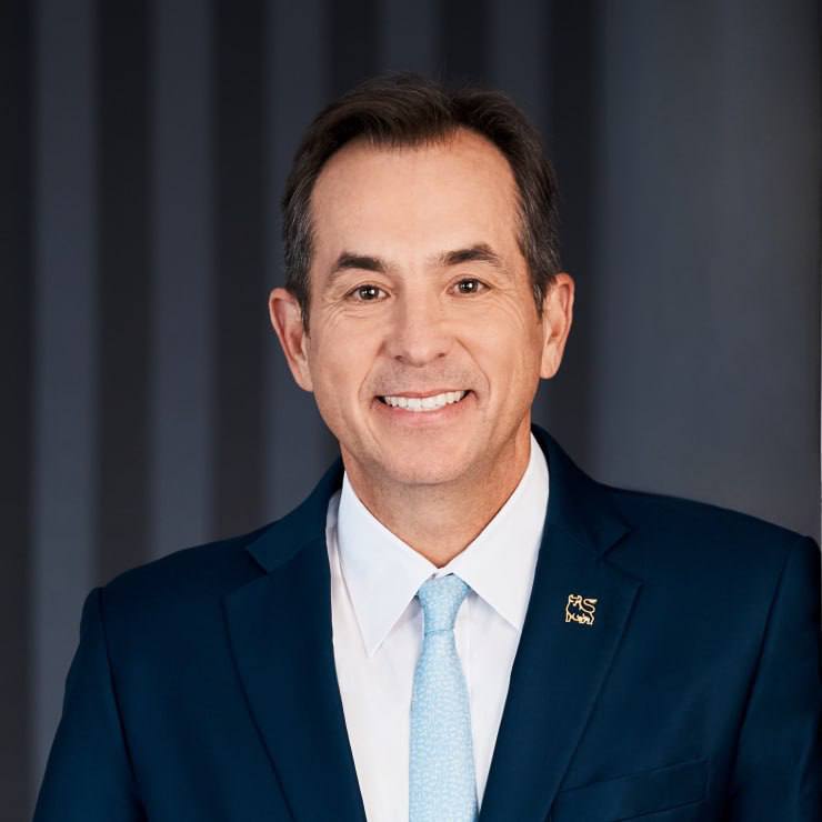 Portrait of Eric Schimpf, President of Merrill Wealth Management
